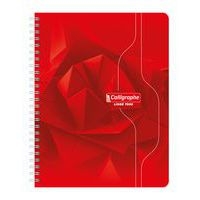 Cahier reliure hélicoïdale 17x22 cm 180 pages seyes 70g - Image 2