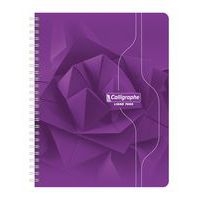 Cahier reliure hélicoïdale 17x22 cm 180 pages seyes 70g - Image 3