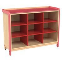 Meuble de déshabillage 9 cases Lili avec tapis de change - Image 3