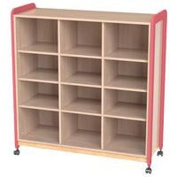 Meuble Lili 3 colonnes 12 niches + roulettes - Image 2