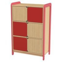 Meuble 2 colonnes avec 6 portes Lili - Image principale