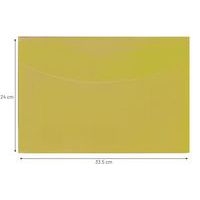 Enveloppe PP format 24x33,5cm jaune - Image 2