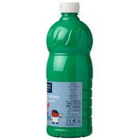 Flacon 1 litre gouache redimix lefranc bourgeois - vert franc - Image 3