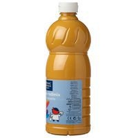 Flacon 1 litre gouache redimix lefranc bourgeois - ocre jaune - Image 2