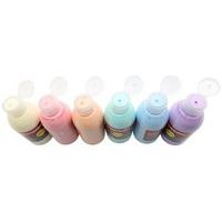 Assortiment de 6 flacons de 250 ml de gouache acrylique pastel pichon - Image 4