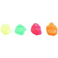 Assortiment 4 flacons 250 ml peinture pailletée fluo pichon - Image 5