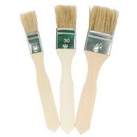 Lot de 3 brosses plates, manches plats - Image principale