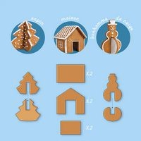 Emporte-pièces les Biscuits de Noël 3D - Image 4