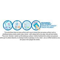 Crayon marqueur effaçable à sec triangulaire bleu Ø 14.8mm - Image 3