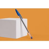 Stylo bille moyenne Bic Cristal (Pack de 100) bleu - Image 2