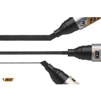 Pochette 4 marqueurs permanents pointe biseautée bic assortis - Image 3