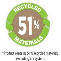 Pochette 4 marqueurs permanents pointe biseautée bic assortis - Image 4