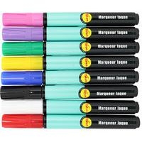 Marqueur peinture, laque brillante pichon, 6 ml - bleu - Image 4