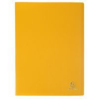 Reliure plastique 30 volets transparents A4 - Jaune - Image principale