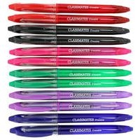 Stylo roller effaçable - Assortiment de 6 couleurs - Classmates - Lot de 12 - Image principale