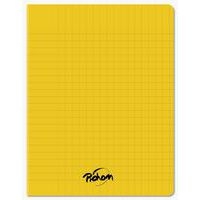 Cahier 96 pages Seyes 21x29.7 cm 80G - Polypropylène jaune - Image principale