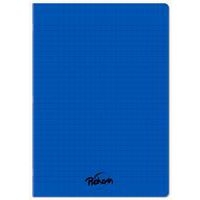 Cahier 96 pages Seyes 17x22 cm 80G - Polypropylène bleu - Image principale