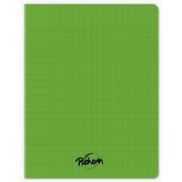Cahier 96 pages Seyes 17x22 cm 80G - Polypropylène vert - Image principale