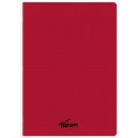 Cahier 96 pages Seyes 24x32 cm 80 g - Polypropylène rouge - Image principale