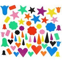 Pochette 40 feuilles gommettes (4500 gommettes) - Etoiles et clochettes - Image 4