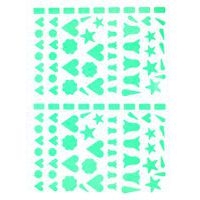 Pochette 40 feuilles gommettes (4500 gommettes) - Etoiles et clochettes - Image 9