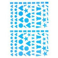 Pochette 40 feuilles gommettes (4500 gommettes) - Etoiles et clochettes - Image 3