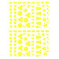 Pochette 40 feuilles gommettes (4500 gommettes) - Etoiles et clochettes - Image 7