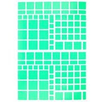 Pochette 40 feuilles gommettes (4900 gommettes) - carrées - Image 4