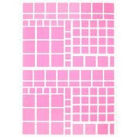 Pochette 40 feuilles gommettes (4900 gommettes) - carrées - Image 9