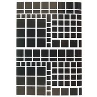 Pochette 40 feuilles gommettes (4900 gommettes) - carrées - Image 7