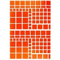 Pochette 40 feuilles gommettes (4900 gommettes) - carrées - Image 10