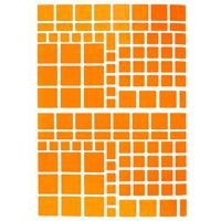 Pochette 40 feuilles gommettes (4900 gommettes) - carrées - Image 6