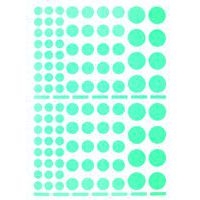 Pochette 40 feuilles gommettes (4150 gommettes) - rondes de différents diamètres - Image 4