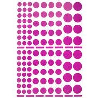 Pochette 40 feuilles gommettes (4150 gommettes) - rondes de différents diamètres - Image 6