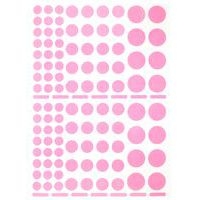 Pochette 40 feuilles gommettes (4150 gommettes) - rondes de différents diamètres - Image 3