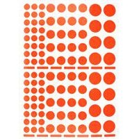 Pochette 40 feuilles gommettes (4150 gommettes) - rondes de différents diamètres - Image 8