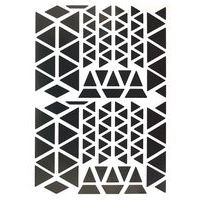 Pochette 40 feuilles gommettes (4800 gommettes) - triangulaires - Image 3