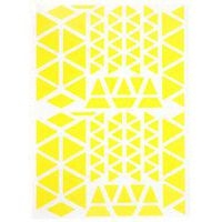 Pochette 40 feuilles gommettes (4800 gommettes) - triangulaires - Image 10
