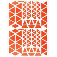 Pochette 40 feuilles gommettes (4800 gommettes) - triangulaires - Image 6