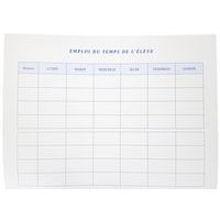 Agenda scolaire 80g 17x22 cm 80 pages - Image 2