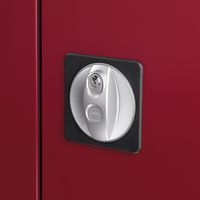 Armoire L1050Xp650Xh2000Mm Gris/Bleu 2 Tab L + 4 T - Image 4