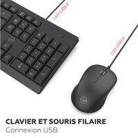 Ensemble Clavier + Souris filaires CF100 - Mobility Lab - Image 9