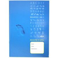 Registre d’appel journalier 40 élèves 21x29.7 cm 24 pages - Image principale