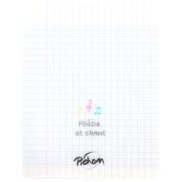 Cahier poésie PP 17x22 cm 48 pages seyes + uni 70g/90g - Image principale