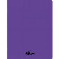 Cahier polypropylène 48 pages seyes 17x22 cm 80g violet - Image principale