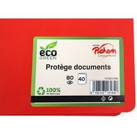 Reliure plastique recyclé 40 volets 40 microns - Image 2