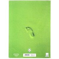 Cahier piqûre 96 pages 24x32 cm seyes super 90g - Vert - Image 3