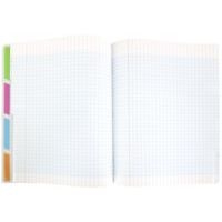 Cahier 4 en 1 polypro incolore 4 sections 24x32cm seyes 70g - Image 3