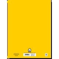 Cahier 96 pages Seyes 17x22 cm 80 g - Polypropylène Jaune - Image 7