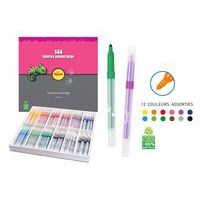 Schoolpack 144 feutres dessin pointe large Pichon - Image 7